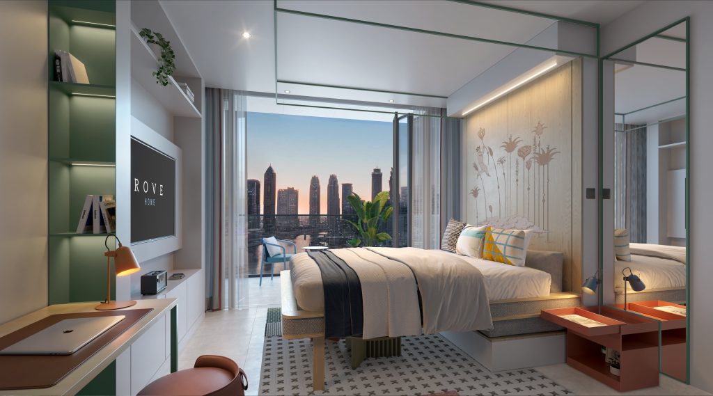 Studio Apartment with Ori cloud bed Dubai